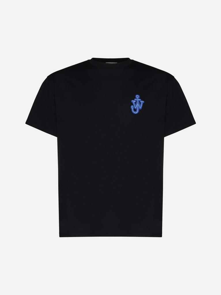 JW Anderson Black logo patch T-shirt