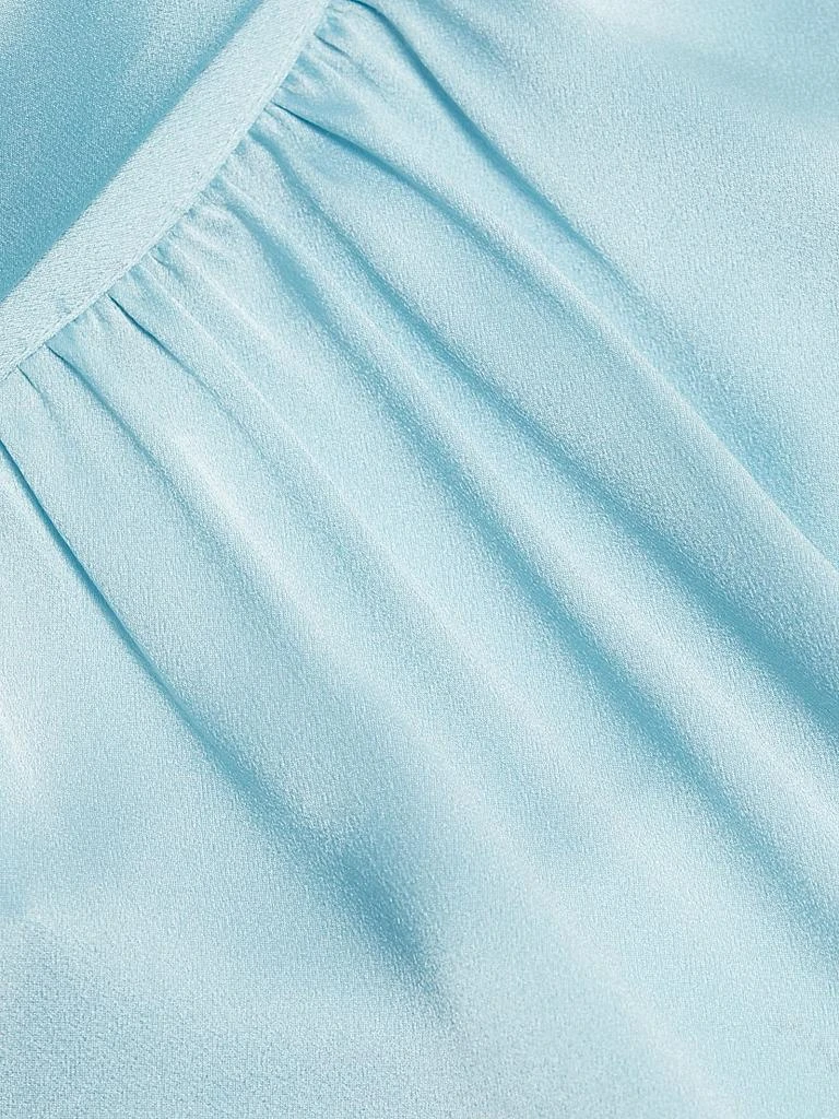 Vince Cap-Sleeve Silk Blouse 7