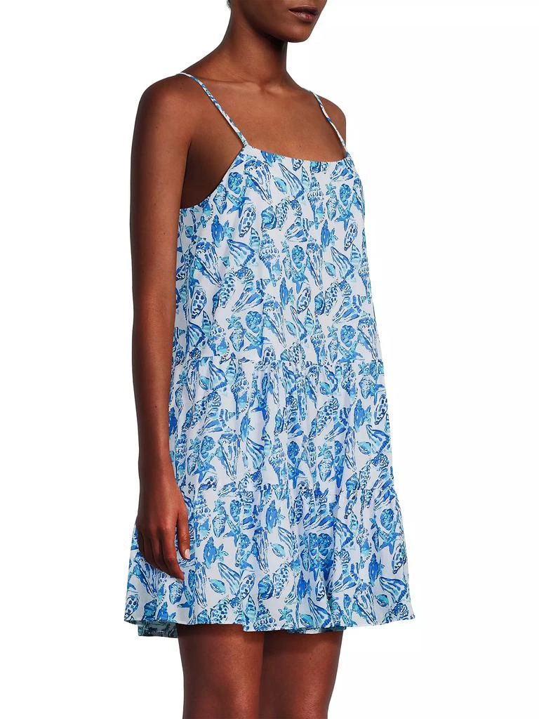 Lilly Pulitzer Alessia Cotton Shell Print Minidress 4