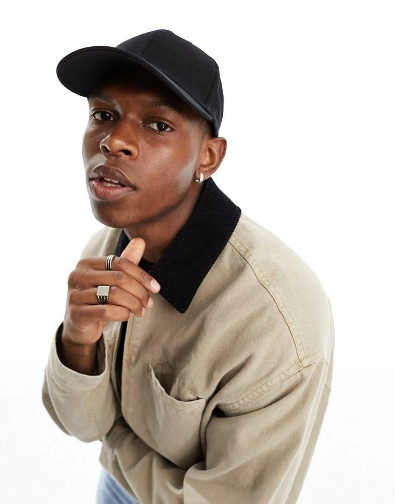 Baseball Cap Asos Black Hat Nike Black Essential Swoosh Logo Cap ASOS