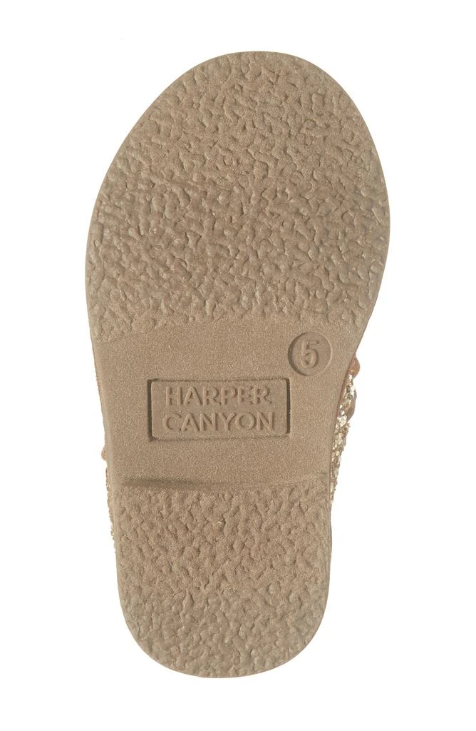 Harper Canyon Kids' Kira Sparkle Chelsea Bootie 6