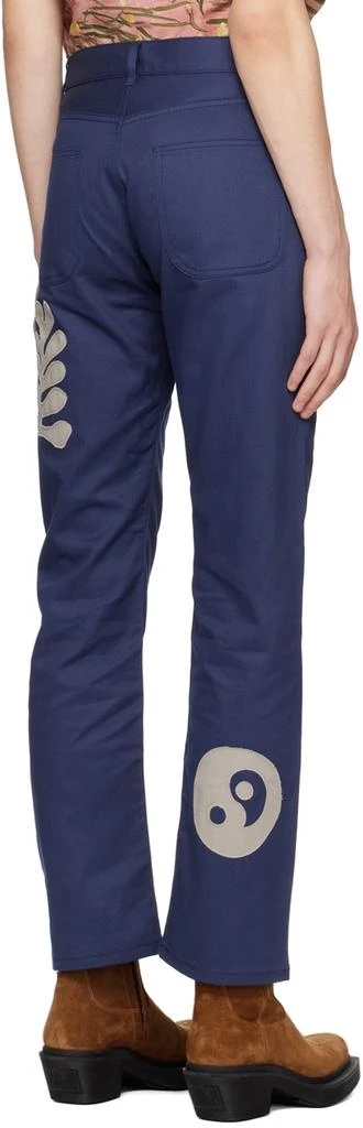 Carne Bollente Navy Only Love! Trousers 3