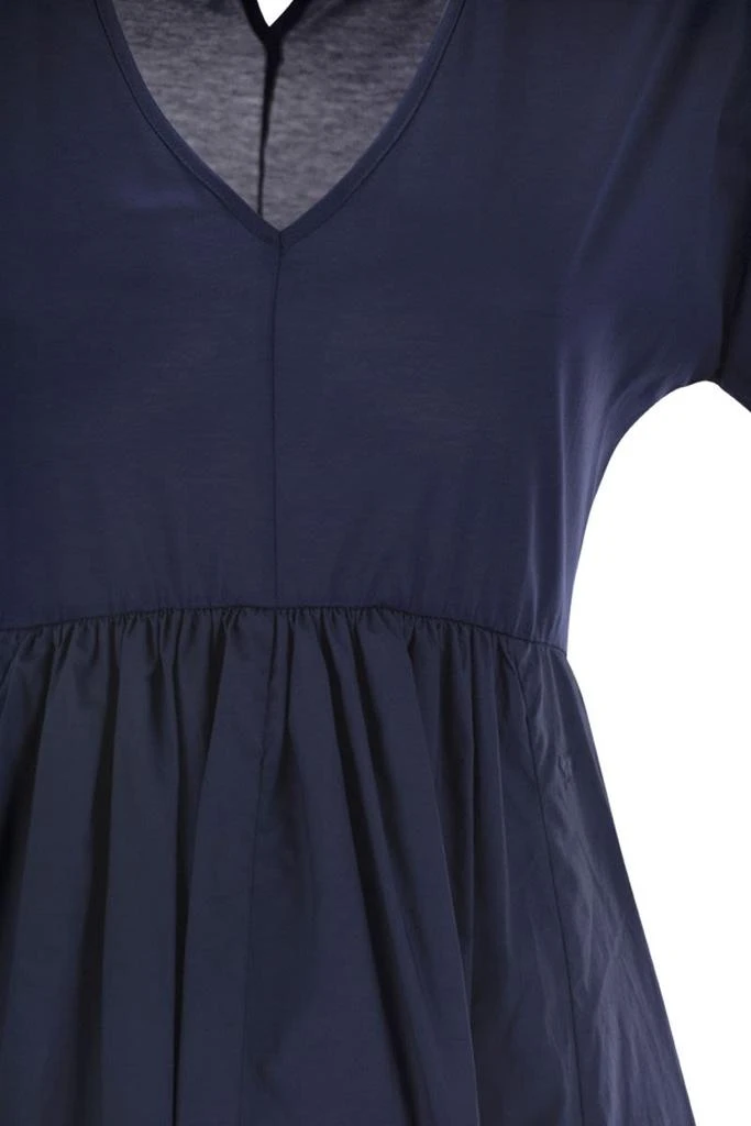 Weekend Max Mara BRONZO JERSEY DRESS NAVY 4