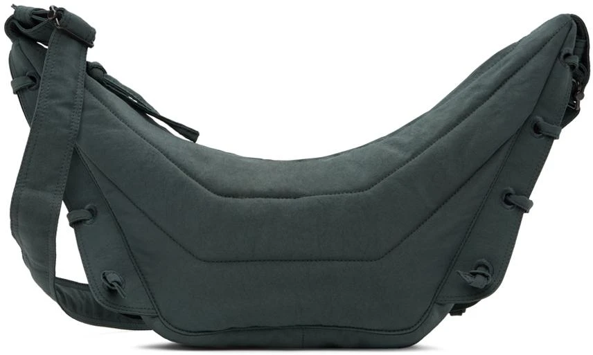Lemaire Gray Small Soft Game Bag 1