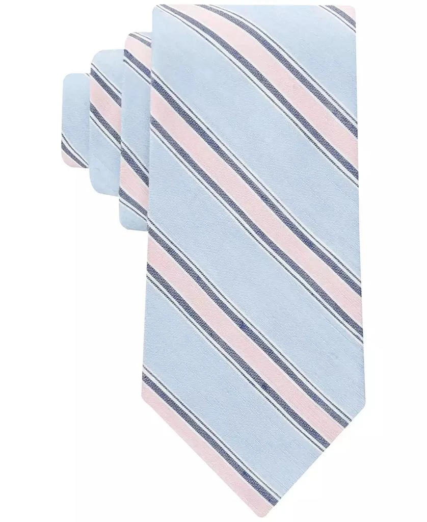 Tommy Hilfiger Men's Alameda Linen Stripe Tie 1