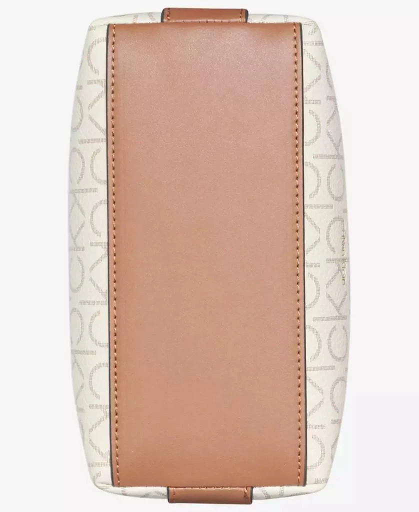 Calvin Klein Millie Signature Triple Compartment Crossbody with Zippered Coin Pouch 5
