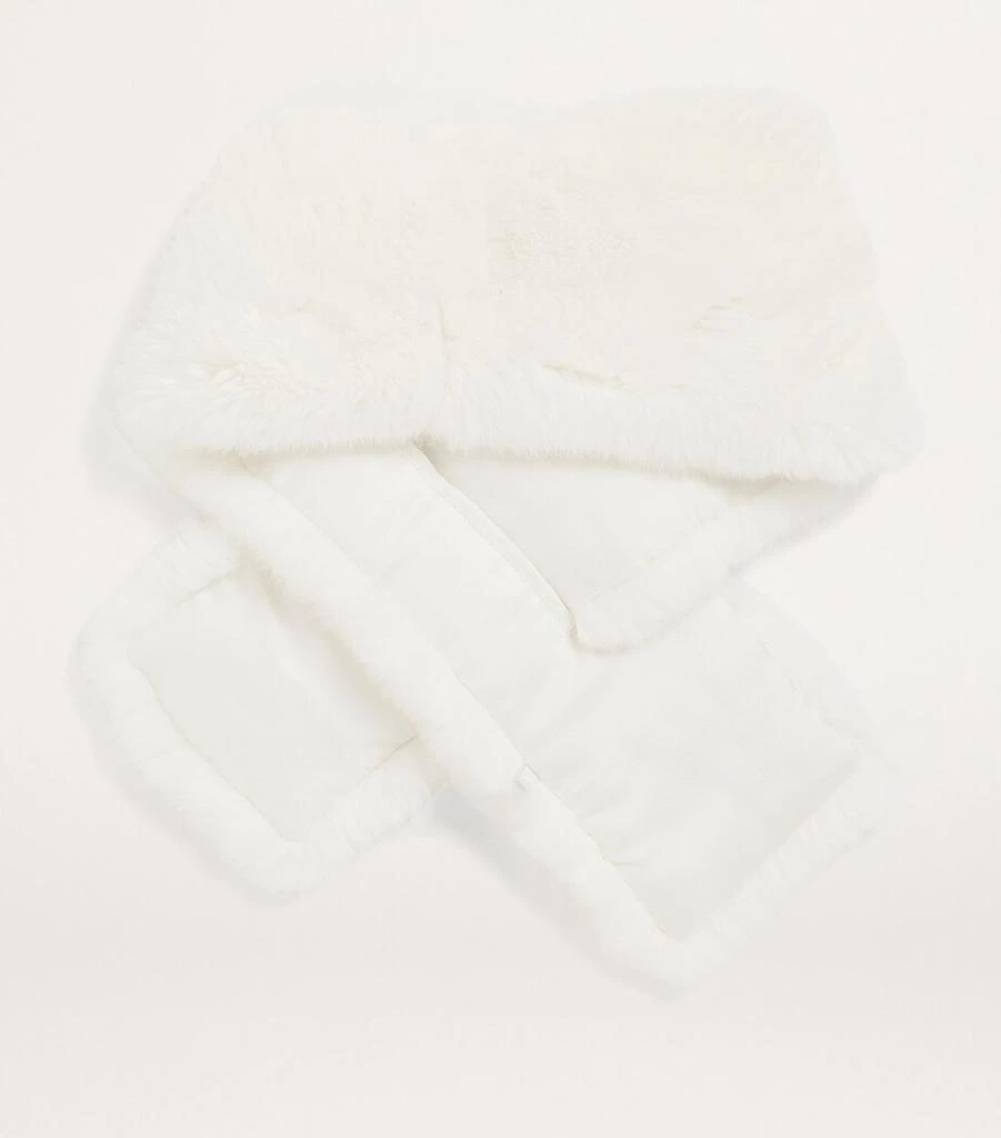 Yves Salomon Rabbit Fur Scarf 2