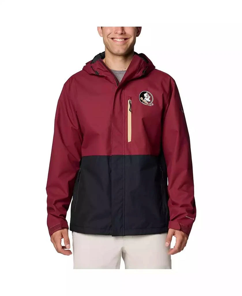 Columbia Men's Garnet Florida State Seminoles Field Bound Omni-Tech Full-Zip Jacket 1