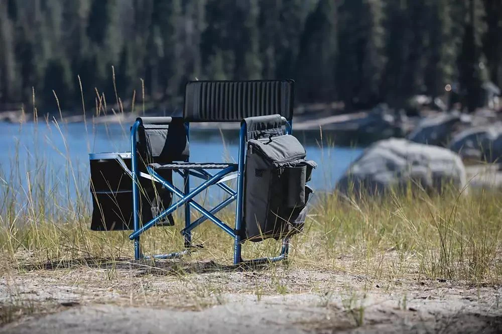ONIVA by Picnic Time Blue Fusion Backpack Chair with Cooler 8