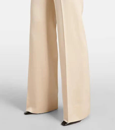 Tom Ford Silk and wool twill bootcut pants 5