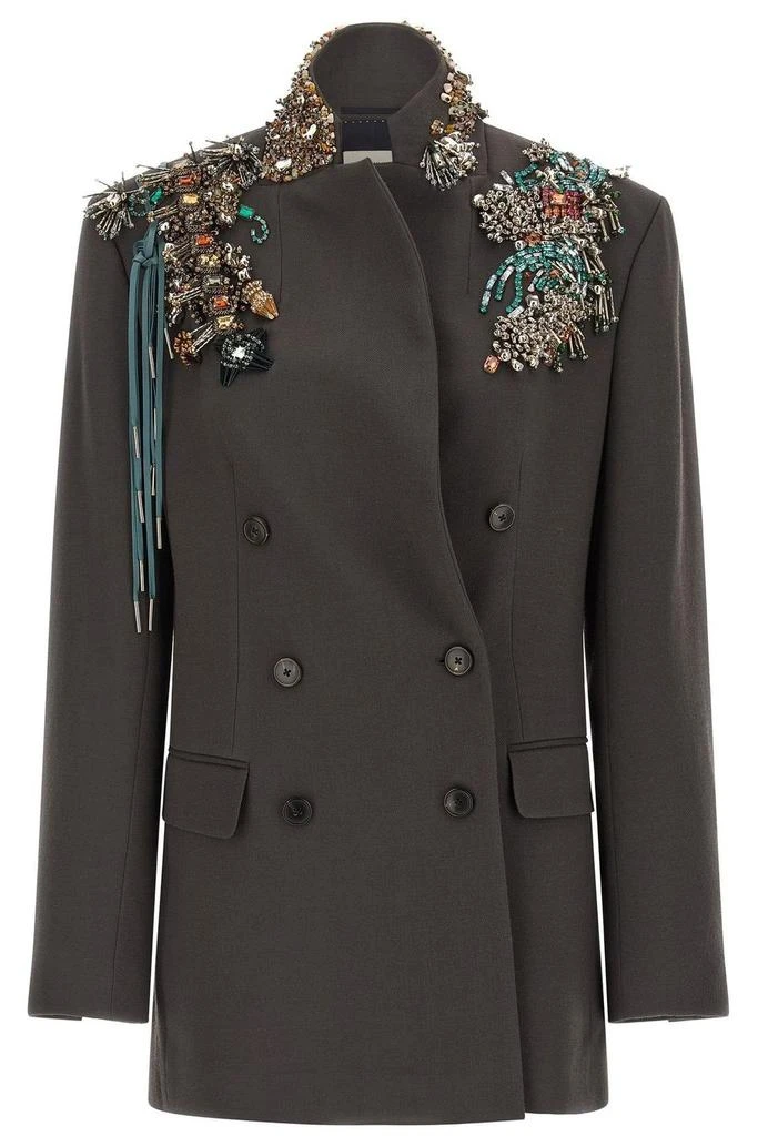 Dries Van Noten Dries Van Noten Bafya Embellished Blazer 1
