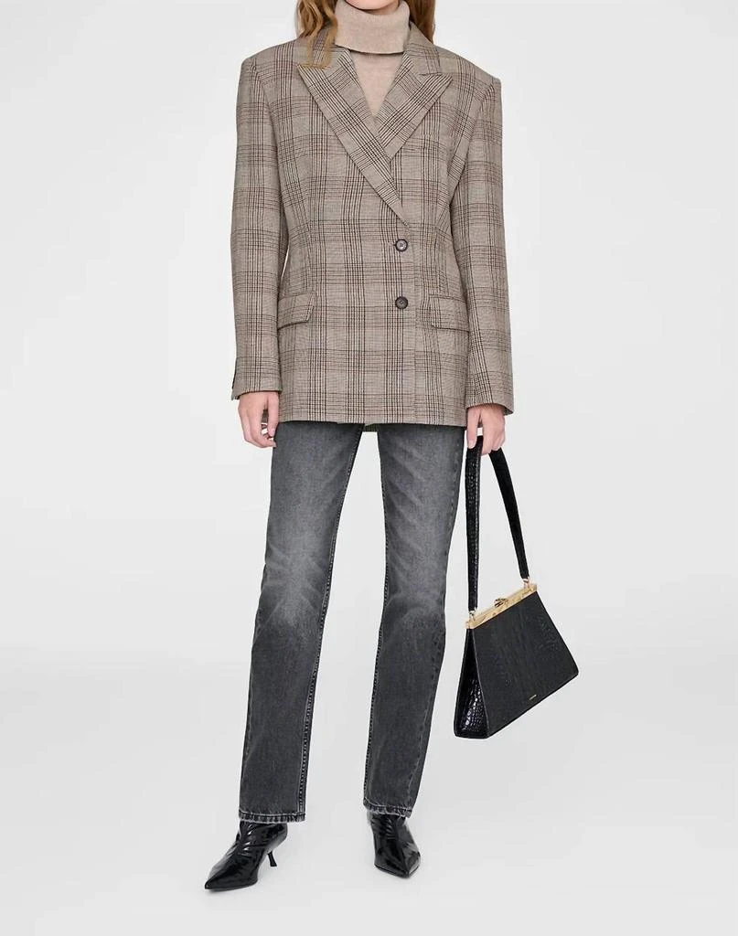 ANINE BING Anine Bing - Aretha Single-breasted Blazer 2