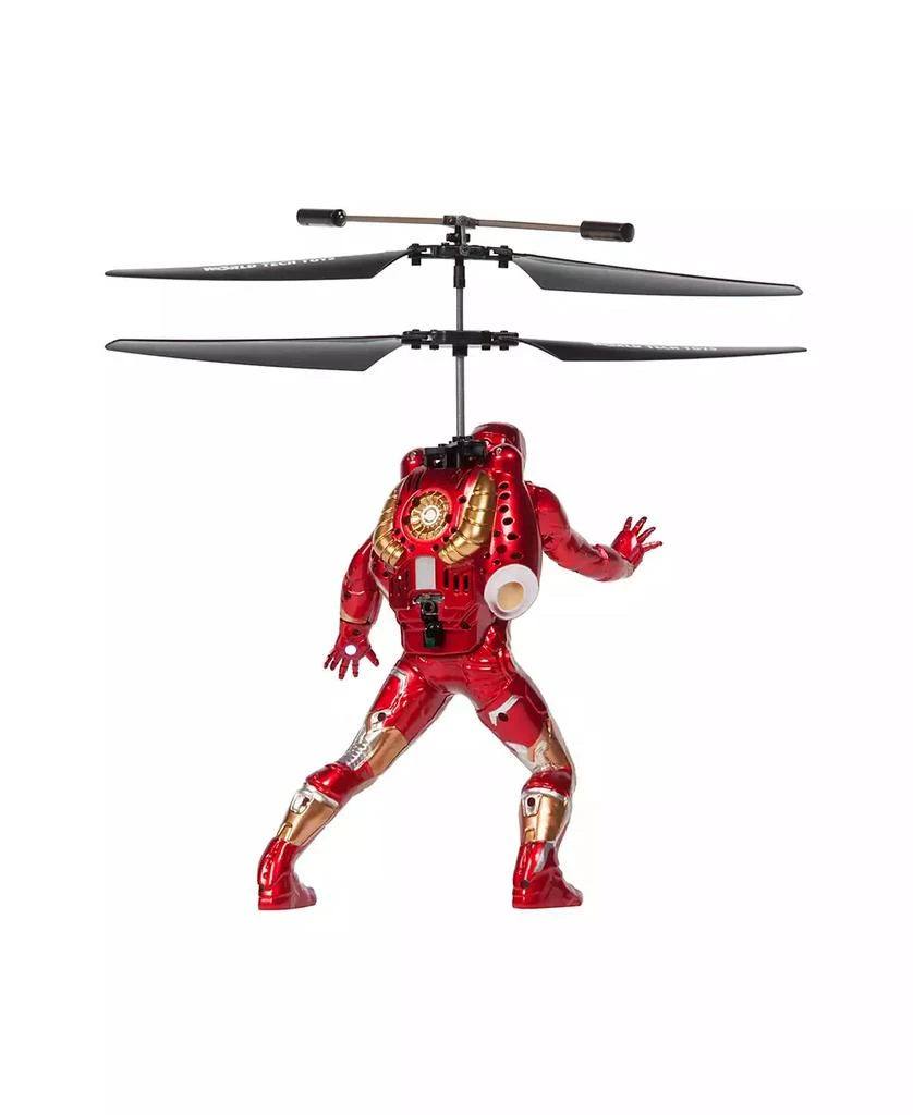 World Tech Toys Marvel Avengers Iron Man Flying Figure IR Helicopter 4