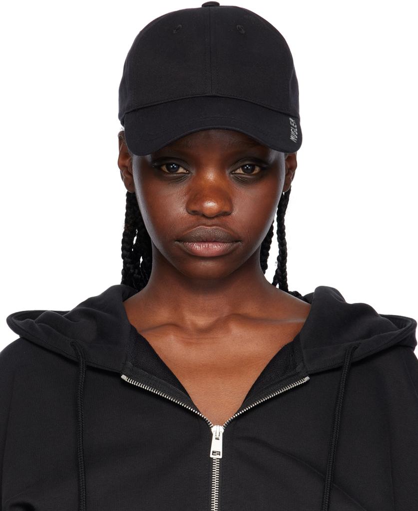 Mugler Black Logo Cap