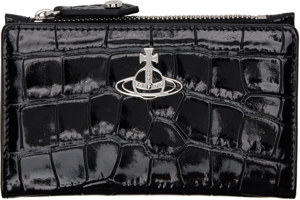 ◆Vivienne Westwood◆ Zipper Card Holder Black 5402000HWS000 Vivienne Westwood Zip Card Holder | Black | FARFETCH