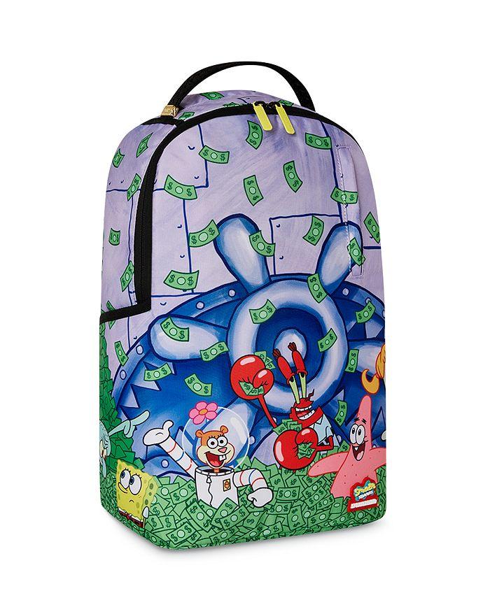 SprayGround SpongeBob Crew Money Bath DLXR Backpack