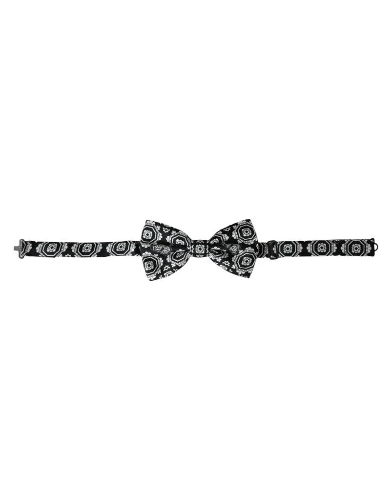 Dolce 
Gabbana Printed Adjustable Neck Men Bow Men
s Tie