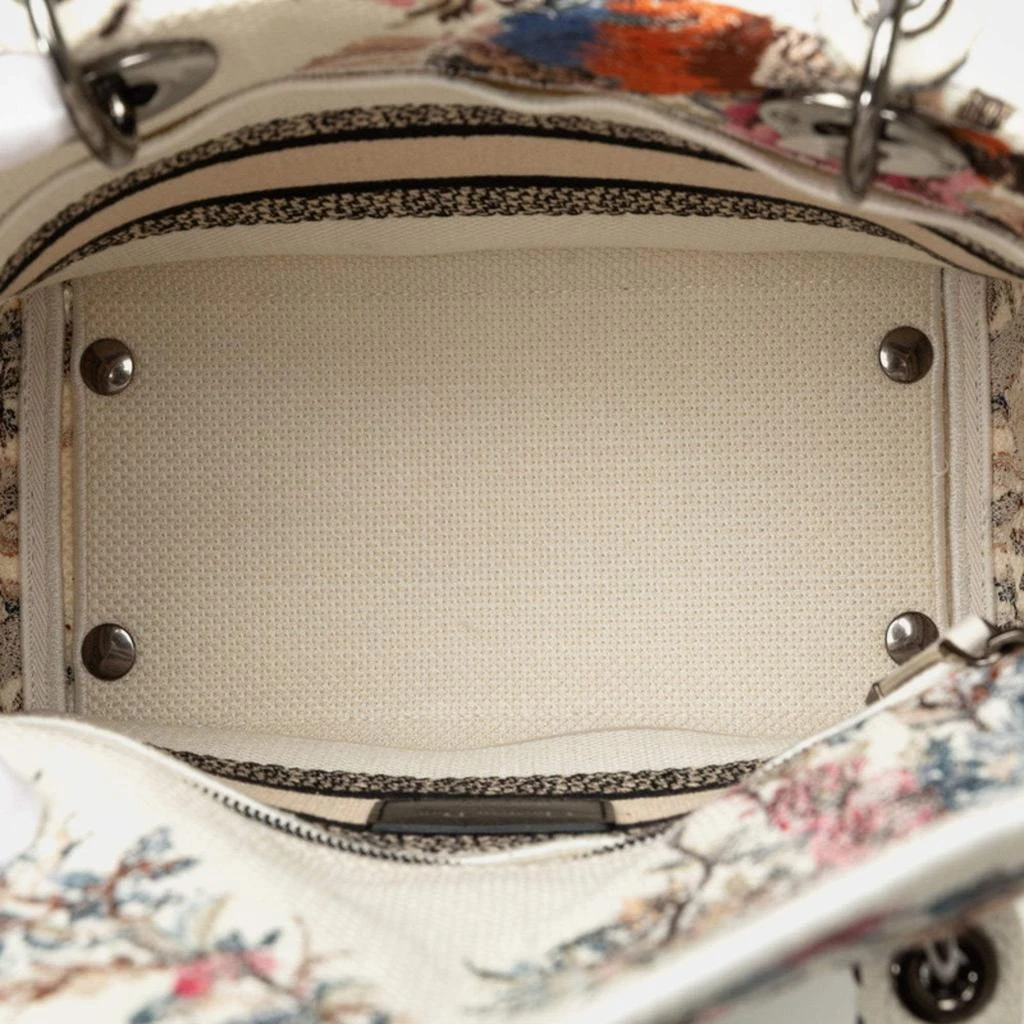 Dior Dior Beige/Brown Medium Jardin d'Hiver Lady D-Lite Bag 8