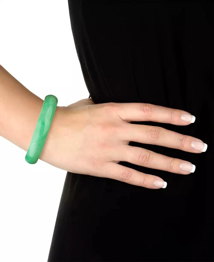 Macy's Dyed Jade Bangle 3