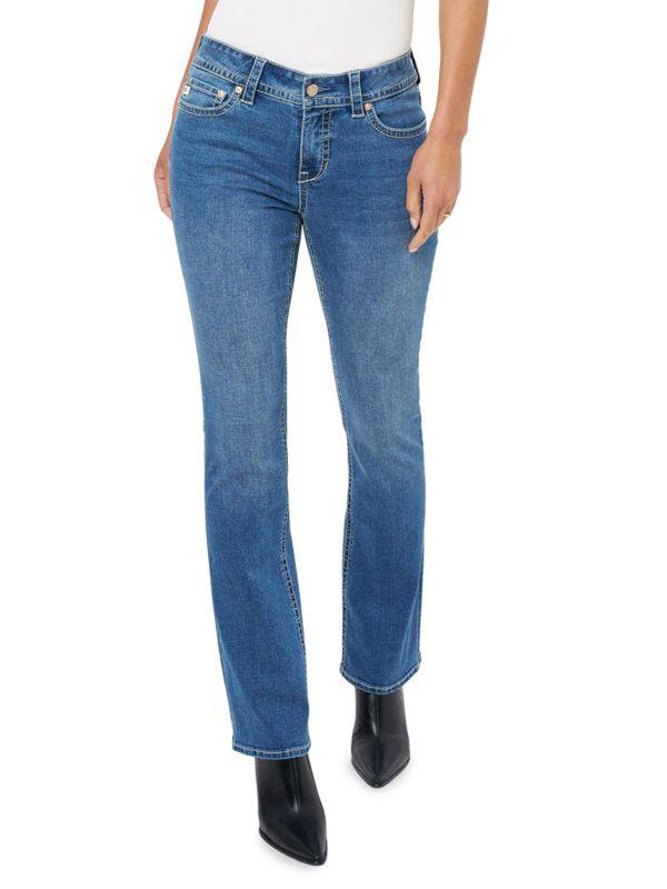 Seven7 ​Starlette Embroidered Pocket Bootcut Jeans