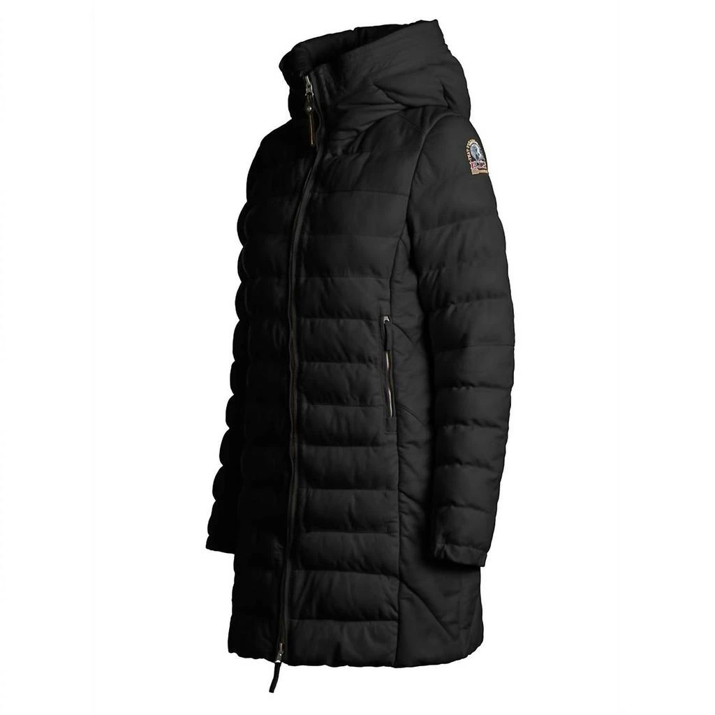 Parajumpers Women's Demi Leather Jacket In Black 2