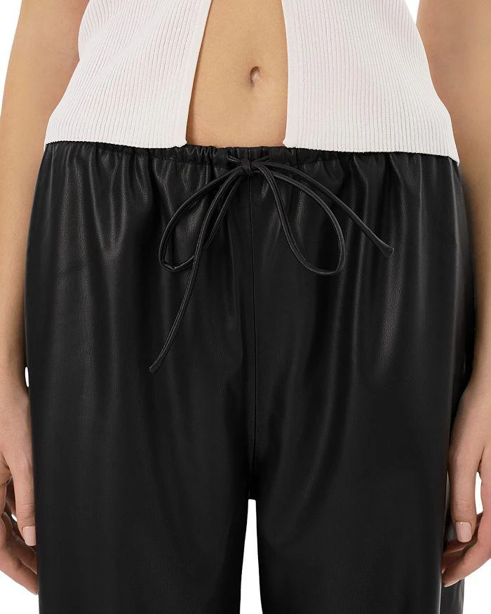 LaMarque Faith Faux Leather Wide Leg High Waisted Pants 4