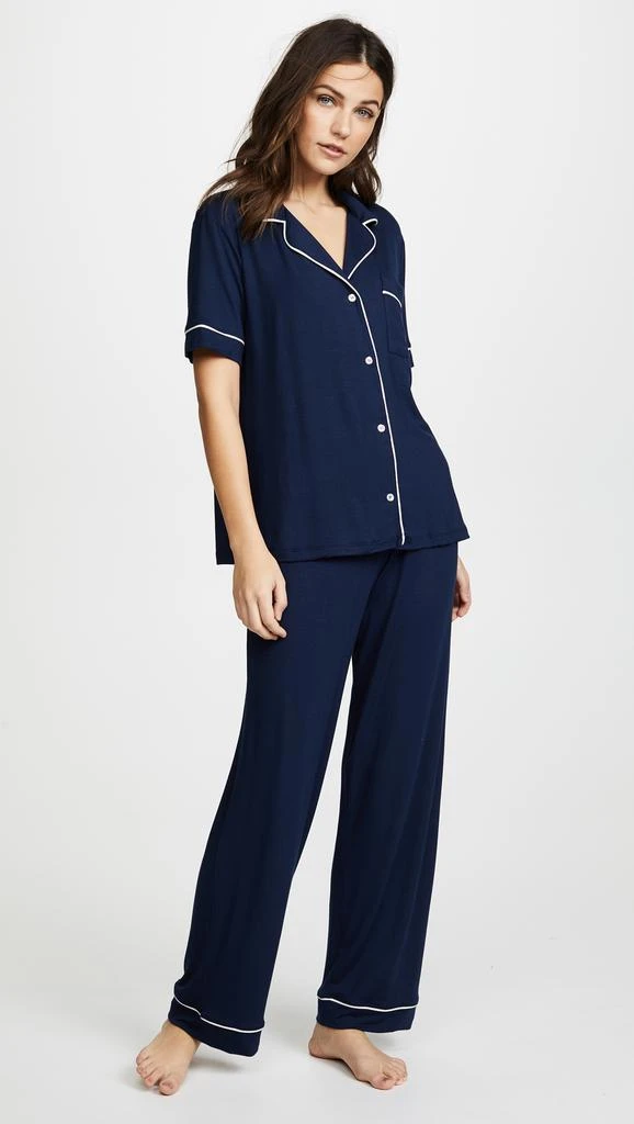 Eberjey Gisele Short Sleeve Pajama Set 1