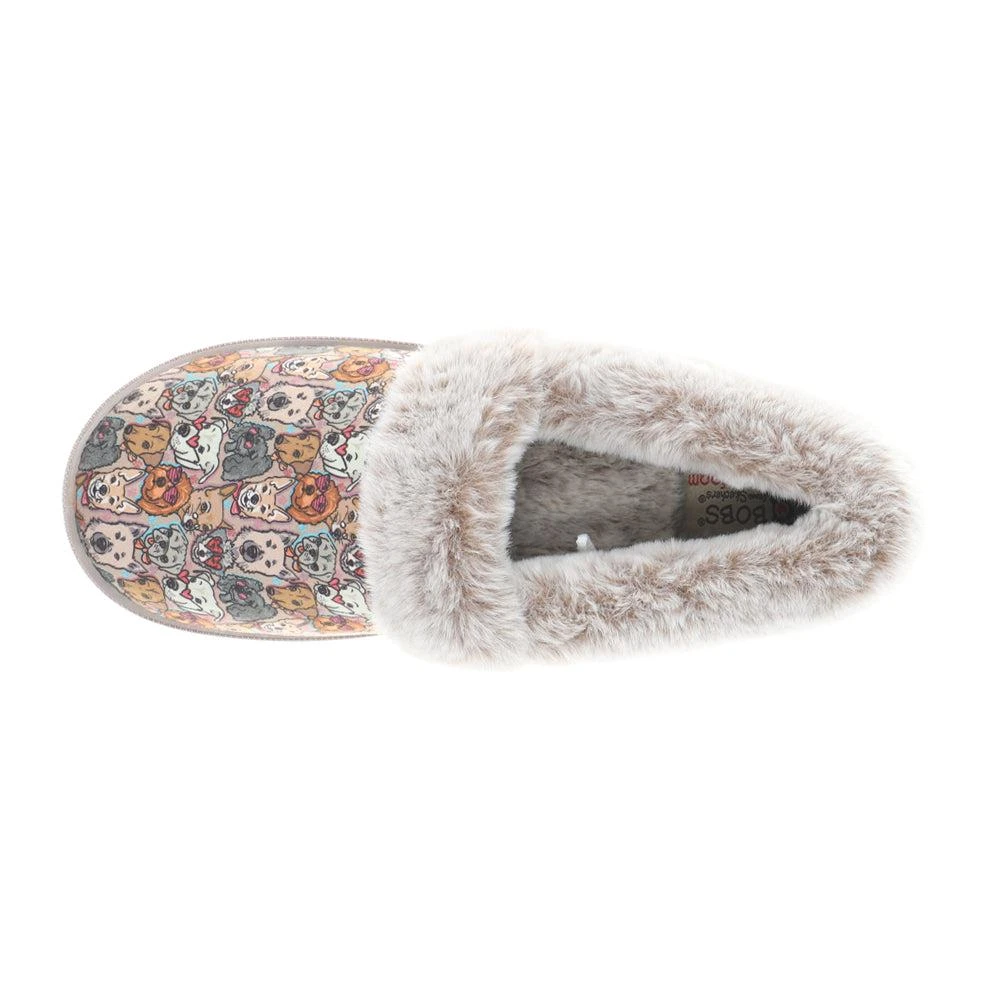 SKECHERS Bobs Too Cozy Family Pups Slip On Slippers 4