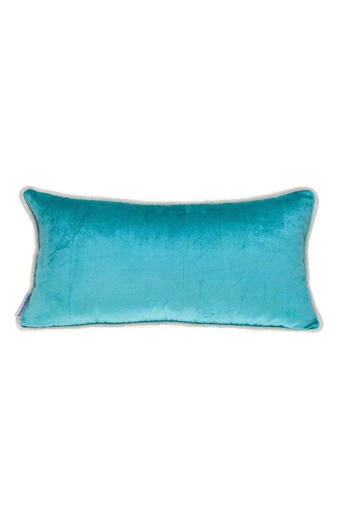 Parkland Maia Transitional Aqua Throw Pillow 1