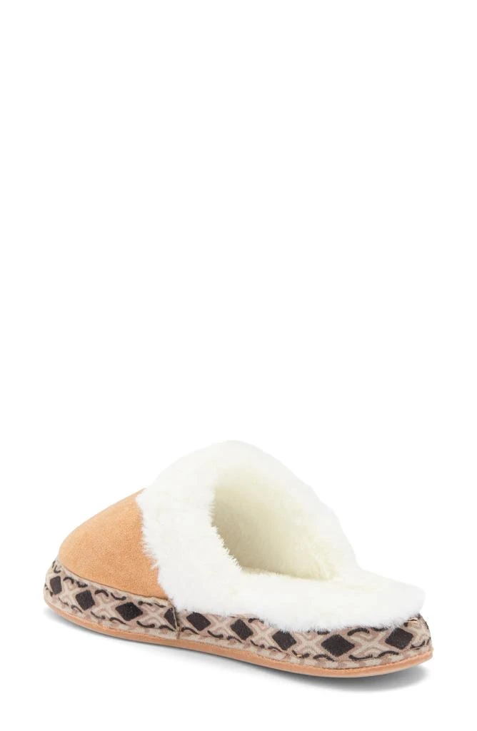 Born Embroidered Faux Shearling Lined Slipper 2