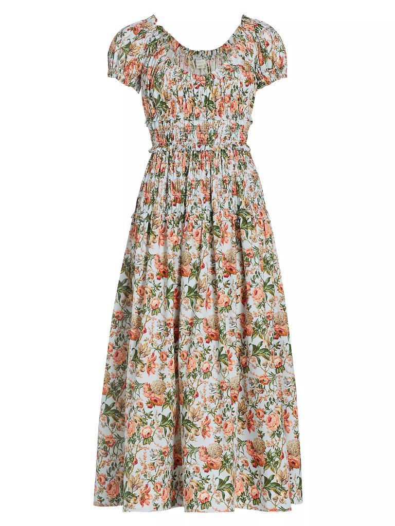 DÔEN Leanne Floral Midi-Dress Dress