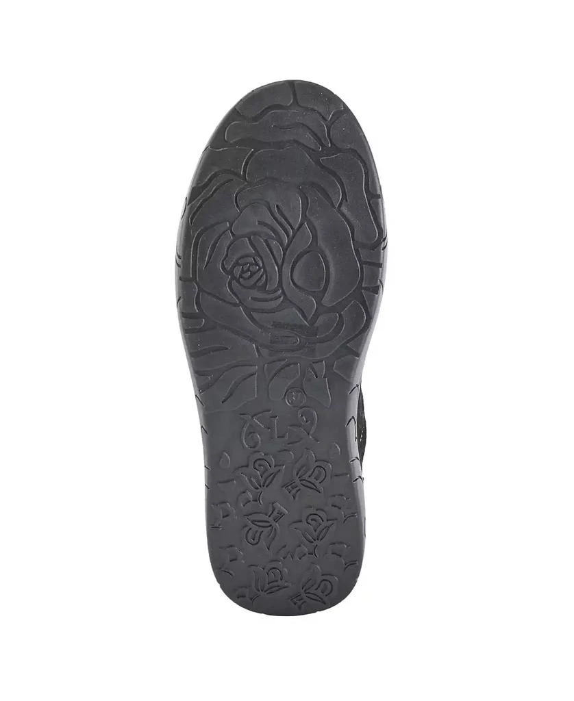 L
Artiste L Artiste Women s DANLI-CHEETA Hand Painted Leather Platform Sneakers with Metallic Floral Accents and Removable Insole 6