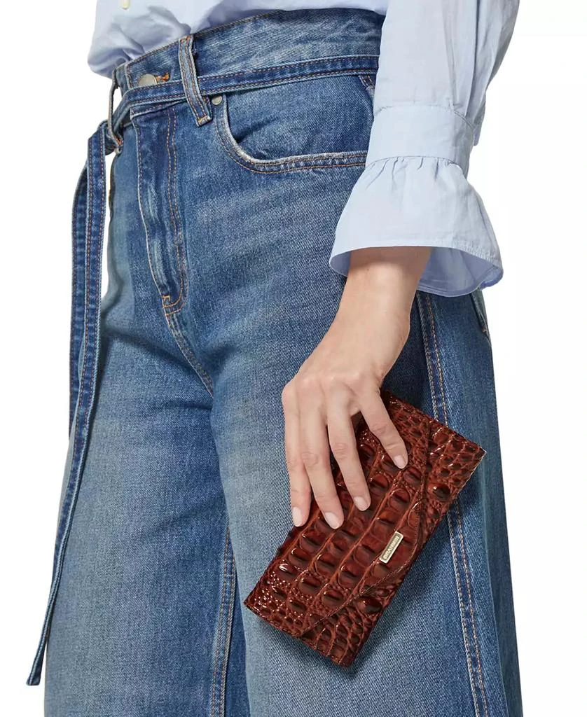 Brahmin Veronica Melbourne Embossed Leather Wallet 2