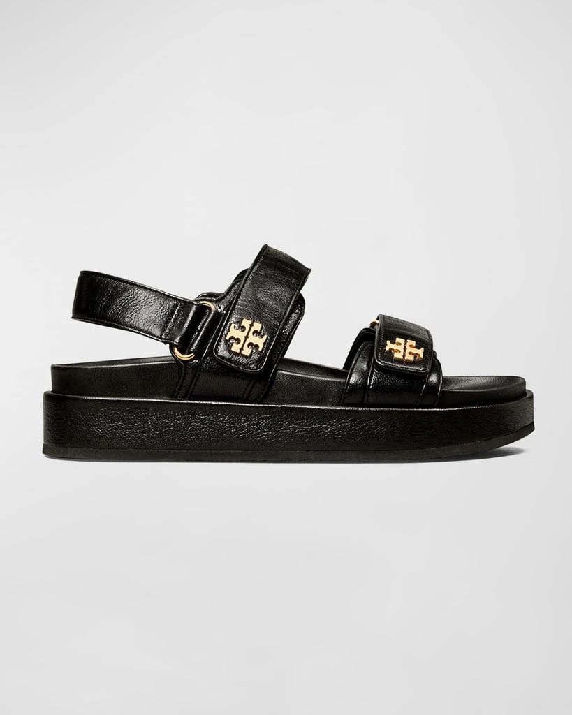 Tory Burch Kira Leather Dual-Band Sport Sandals 1