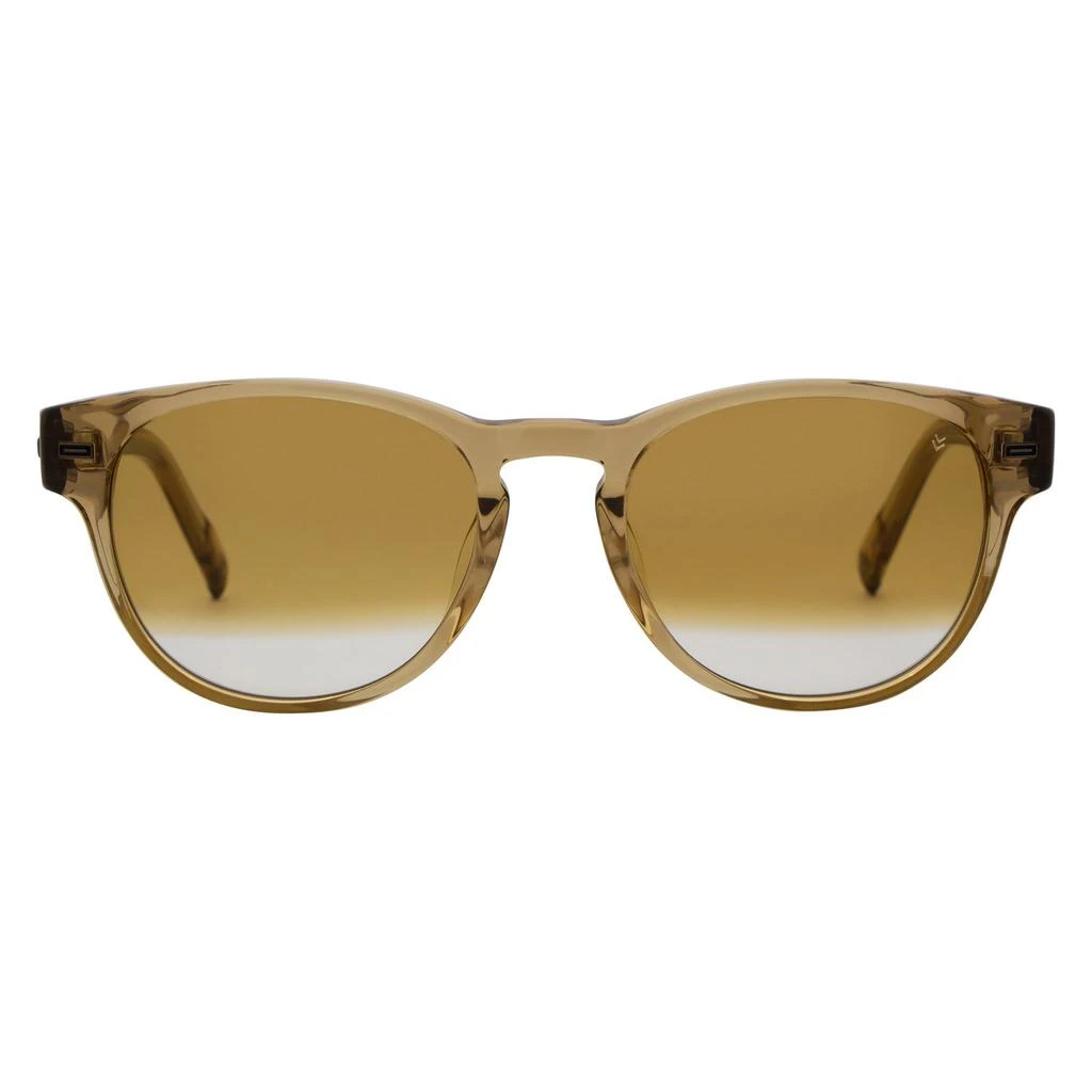 John Varvatos Oval Sunglasses V532 Yellow-Cystal Yellow/Cystal 51mm 532 2