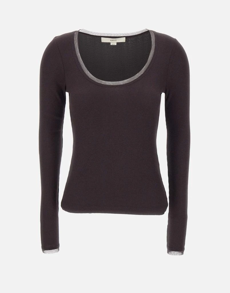 REMAIN "Trim mesh’ sweater 1