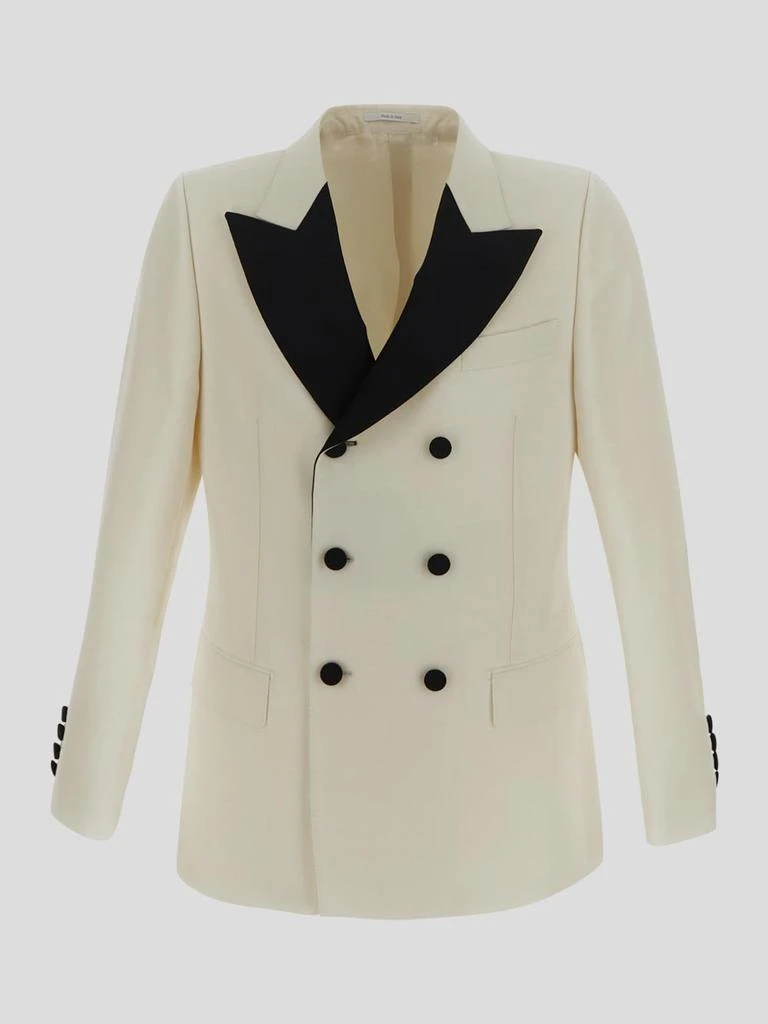 Gucci Gucci Two-Toned Double Breasted Blazer 1