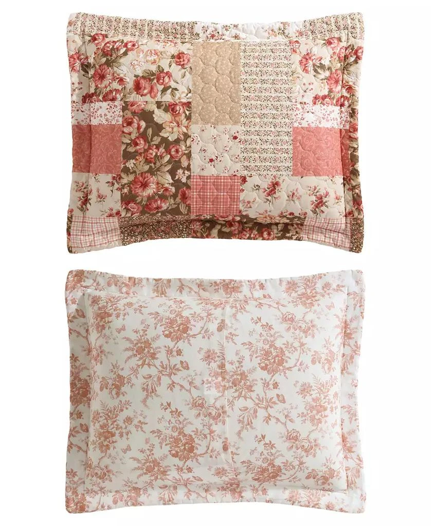 Laura Ashley Harrietta Patchwork Reversible 3-Pc. Quilt Set 8