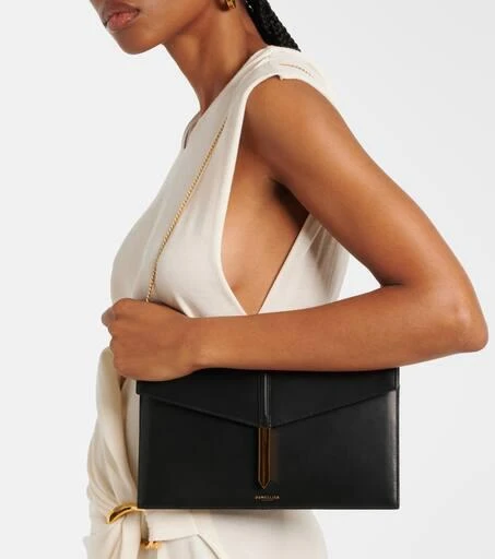 Demellier Tokyo leather clutch 6