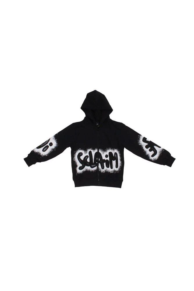 Disclaimer Kids Disclaimer Kids Logo Printed Hoodie