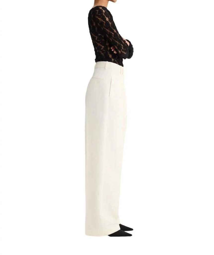 Rohe Rohe - High-waisted Pleated Wide Leg Trousers 3