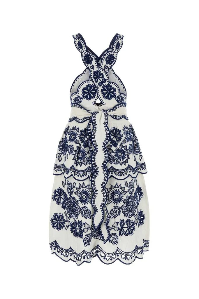 Farm Rio Farm Rio Embroidered Midi Dress 2