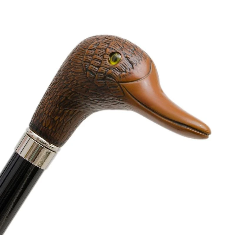 PASOTTI Pasotti - Striped Umbrella with Duck Handle 2