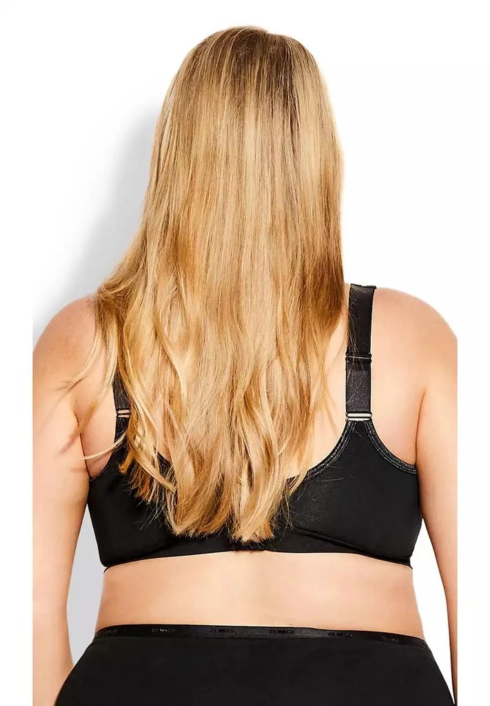 AVENUE Plus Size Basic Cotton Bra 3