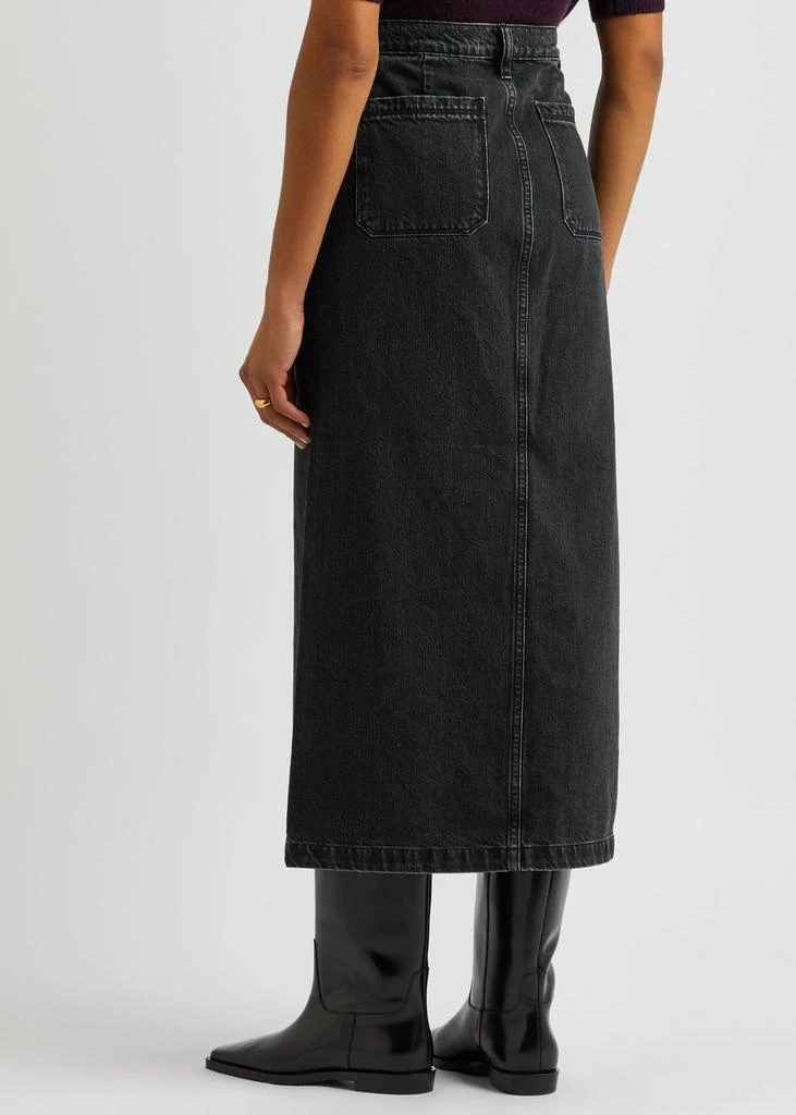 FRAME Le Bardot denim midi skirt 3