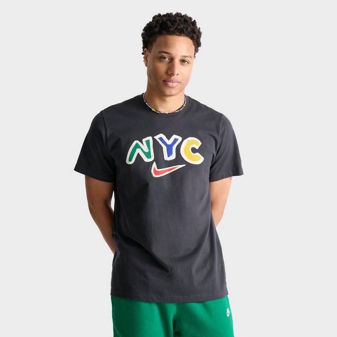 NIKE Men's Nike Sportswear NYC Hyperlocal T-Shirt HQ1639-045/Off Noir XXL -  T-Shirts - BeyondStyle