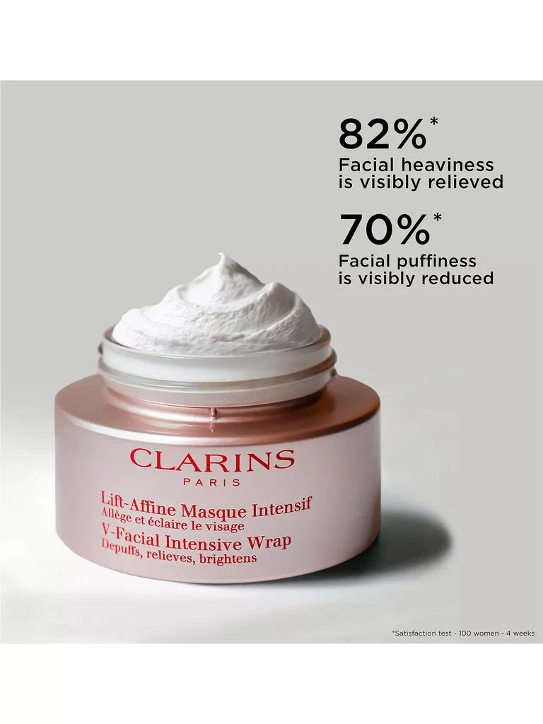 Clarins V-Facial Instant Depuffing Face Mask 5