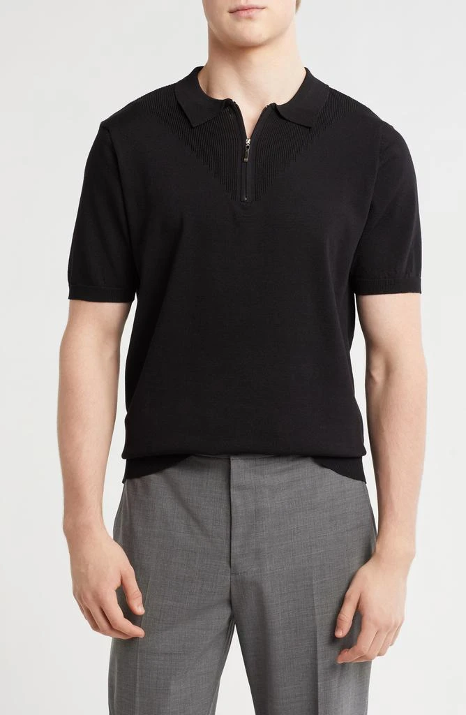 TR Premium Slim Fit Sweater Knit Polo 1