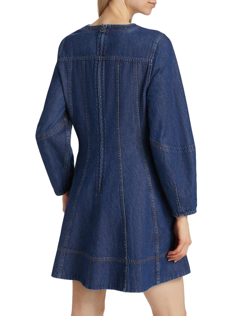 Vray Denim Minidress  On Sale Now with Up to 86% Off | Discover Exclusive  Deals & Savings at BeyondStyle  Authentic Tanya Taylor  a-line|women's|women's apparel|Women's|dresses with Limited-Time Discounts,  Free Shipping, and