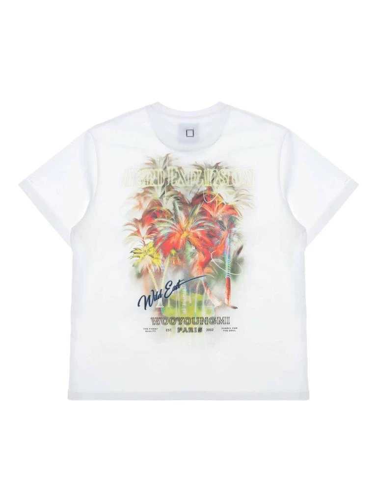 Wooyoungmi Wooyoungmi Graphic Crew Neck T-Shirt 3
